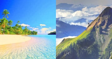 Are you a beach person or a mountain person?